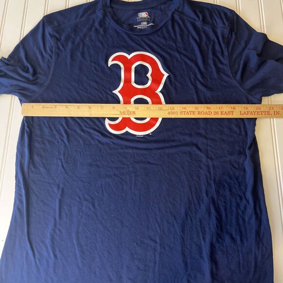 Boston Red Sox Men's T-Shirt Bundle Medium/Large Navy 3 Shortsleeve MLB Baseball - Picture 15 of 16